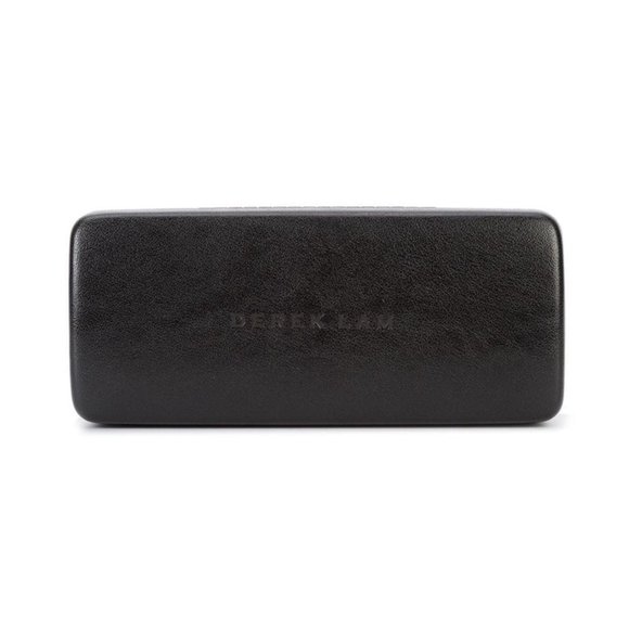 Derek Lam Clara Oversized Designer Black Brown Sunglasses